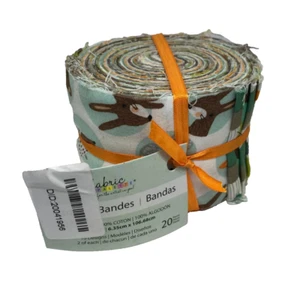 Bastlerstoff JELLY ROLL Quilten Patchwork komplett bunt Rolle Neu - Bild 1 von 4