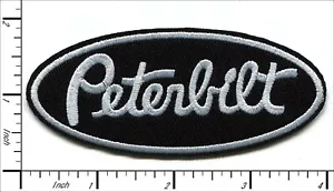Camión Peterbilt 30 piezas hierro bordado en parches 10 x 4,3 cm AP063pB1 - Imagen 1 de 2
