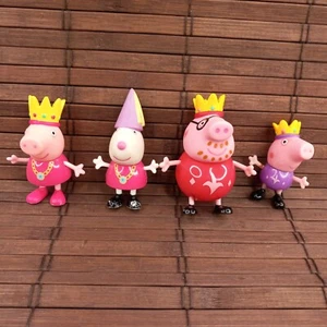 Peppa Pig Royal Court Menge 4 Figuren Märchen Spielset - Bild 1 von 8