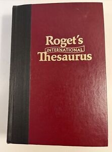 Roger’s International Thesaurus Fourth Edition 