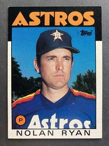 1986 Topps #100 Nolan Ryan (Houston Astros) HOF! (C) - Picture 1 of 2