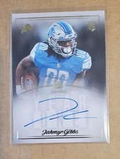 2023 Panini Luminance Jahmyr Gibbs RC Year One SP On-Card Auto Pro Uni (+ Bonus)