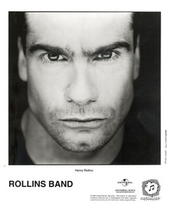 1999 Photo of Henry Rollins Black & White 8" x 10"-Universal Music