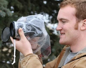OP/TECH RAINSLEEVE SMALL DSLR DIGITAL CAMERA RAIN COVER PACK 2 - Picture 1 of 1