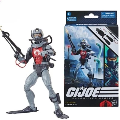 G.I. Figura de acción Joe Classified Series 6" 81 Cobra Eel Scuba Diver Foto 1 de 4