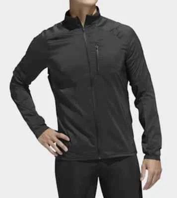 Adidas | Men’s Running | Supernova Confident Jacket | Black/Gray | Men's Small - Image 1 of 4