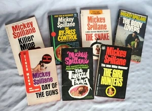 Asst Mickey Spillane Vin Paperback - Your Choice! (Not all titles are pictured) - Picture 1 of 94