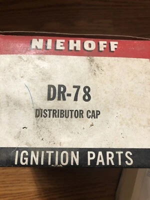Tapa de distribuidor Niehoff DR-78, 6 cilindros, Buick 1975-1977, Oldsmobile NOS Foto 1 de 4