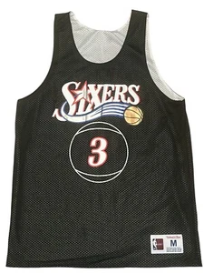 NBA Philadelphia Sixers Allen Iverson #3 "The Answer" Reversible Jersey Mit/Ness - Picture 1 of 10