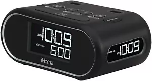 LCD Triple Display Alarm Clock With Dual Usb Charging FAST SHIPPING - NEW MODEL - Picture 1 of 1