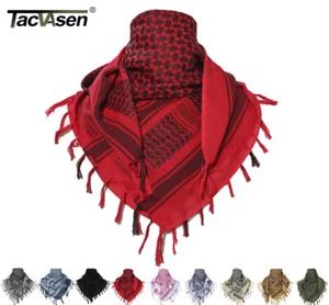 Bufandas árabes ligeras de algodón puro Safari Shemagh Kafiya Keffiyeh - Imagen 1 de 64