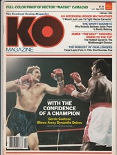 KO MAGAZINE GERRIE COETZEE-MICHAEL DOKES COVER FEBRUARY 1984