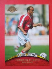 CLAUS JENSEN of CHARLTON ATHLETIC - Merlin Premier Gold 2001 card