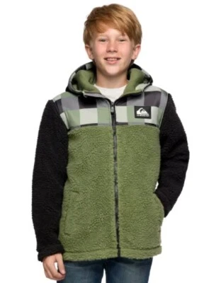 Chaqueta Sherpa Juvenil Quiksilver / Verde / Pequeña 7/8 Foto 1 de 2