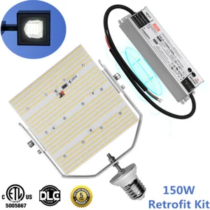 150W LED Retrofit Kit Replace 400W MH Street Shoebox Flood Light E39 Base 5700K  - Picture 1 of 12