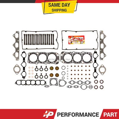 Juego de pernos de junta de culata para 91-99 Mitsubishi Dodge Stealth Turbo 3.0 VIN B,C,J,K Foto 1 de 4