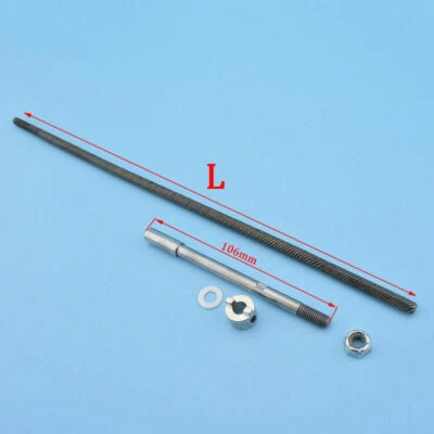 A set 6.35mm 1/4'' Ship Shaft High Quality Flexible Axle For RC Boat #1863 - Image 1 of 4