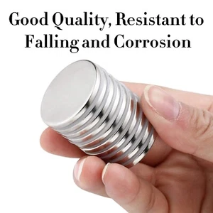 Lots 1" Inch x 2/3/4/5/6/10mm /1" Round Strong Rare Earth Neodymium Disc Magnets - Picture 1 of 7