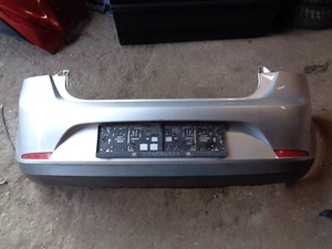 SEAT  IBIZA  5TÜRIG  06/2008 - 04/2012  STOßSTANGE HINTEN  SILBER - Bild 1 von 3