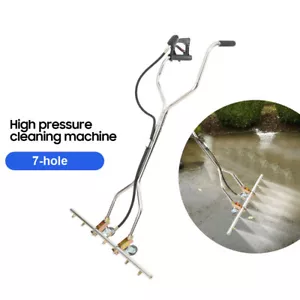 39" Water Broom For Hot and Cold Water Pressure Washer with 7 Nozzles 5000 PSI - Picture 1 of 9