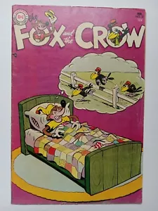 DC Comics FOX & CROW #22 1955 Golden Age funny book VG LAST PRE CODE ISSUE - Picture 1 of 3