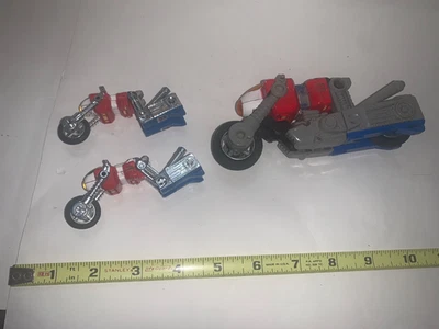 3 Cy-Kill Super Gobots Bandai Tonka 1980’s Figura De Colección 3 1/4” y 5 3/8”L Robot Foto 1 de 4