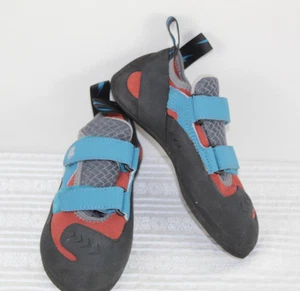 Evolv Kinder Raptor Kletterschuhe 4 Burnt Orange Neu mit Karton - Bild 1 von 9