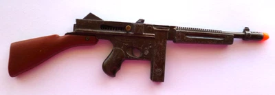 Vintage MARX Minature Tommy Gun Toy Cap Gun 1960s - Image 1 of 4