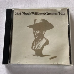 24 Greatest Hits by Hank Williams (CD, Jun-1993, Polydor) Old School. Country - Picture 1 of 4