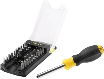 Stanley STHT0-70885 Multi Bit Screwdriver Set (35-Piece), Yellow/Black - Image 1 of 4