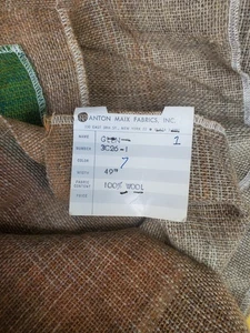 Vintage Anton Maix Inc. Glen 100% Wool Fabric 49" (3C26-1) Germany  - Picture 1 of 5