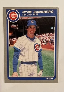 1985 Fleer - Ryne Sandberg #65 Chicago Cubs - Bild 1 von 2