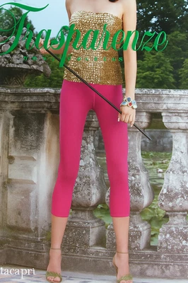 Leggings TRASPARENZE Trisha Pantacapri Microfibras 40 Den Rosa Talla S/M Foto 1 de 4