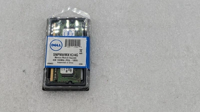 SEALED Official Dell Memory Upgrade - 4GB - 1600MHz - SNPNWMX1C/4G - PC3L-12800 - Image 1 of 4