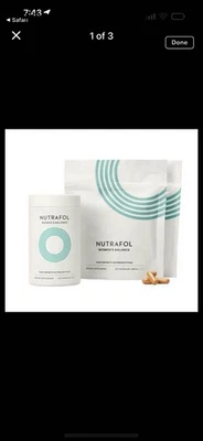 Nutrafol Women’s Balance – Hair Growth Supplement (120 Capsules) – New - Image 1 of 4