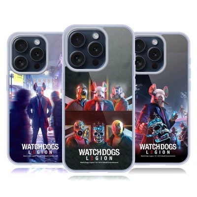 OFFICIAL WATCH DOGS LEGION ARTWORKS SOFT GEL CASE FOR APPLE iPHONE PHONES - Image 1 of 4