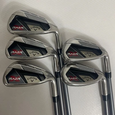 Callaway RAZR X Iron Set 5pcs 7-PW, SW Callaway 55 Flex L - Image 1 of 4