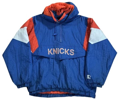 Vintage Starter New York Knicks Pullover Jacket (Size M) - Image 1 of 3