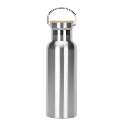 Taza de café vaso de viaje aislado al vacío botellas de agua de acero inoxidable Foto 1 de 4