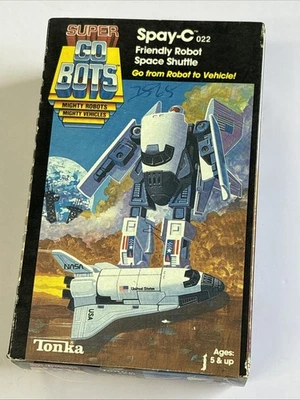 VINTAGE 1984 TONKA Super GOBOTS Spay-C Rare ~ READ DESCRIPTION - Image 1 of 4