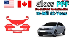 reCut PPF Paint Protection Film For Skoda Rapid Greenline-S-Saloon 2012-2018 - Picture 1 of 12
