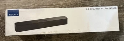 Mini barra de som NS-HTSB20S Insignia 2.0 canais 20" genuína 30W preta - Usado - Imagem 1 de 2