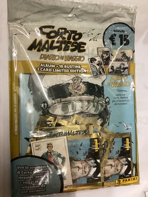 Starter Pack CORTO MALTESE album + 10 bustine Nuovo Sigillato Panini