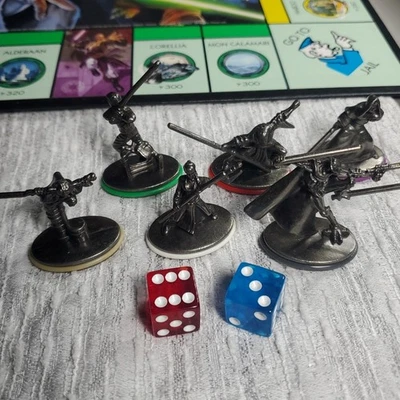 Figuras de peltre de repuesto Monopoly edición saga Star Wars de colección 2005 Foto 1 de 4