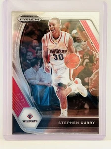 2021 Panini Prizm Draft Picks #56 Stephen Curry Davidson Wildcats Warriors NM - Bild 1 von 2
