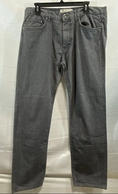 Мужские джинсы Marc by Marc Jacobs серые униформа прямые штанины 36x31 - Изображение 1 из 4