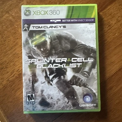 Tom Clancy's Splinter Cell: Blacklist (Microsoft Xbox 360, 2013) NEW SEALED - Image 1 of 4