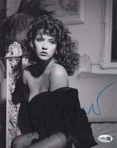 Sophie Marceau Signed 8x10 French Actress Authentic Autograph Photo JSA COA - Picture 1 of 3