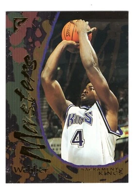 2000-01 TOPPS GALLERY MASTERS CHRIS WEBBER CARD #103  **NM-MT**  SACRAMENTO - Image 1 of 2