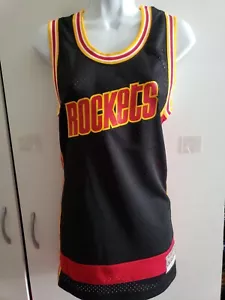 ๐ฅ๐ฅ HOUSTON ROCKETS NBA Mitchell & NESS RARE! JERSEY WOMENS SMALL NEW ๐๐ - Picture 1 of 8